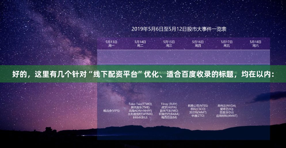 好的，这里有几个针对“线下配资平台”优化、适合百度收录的标题，均在以内：